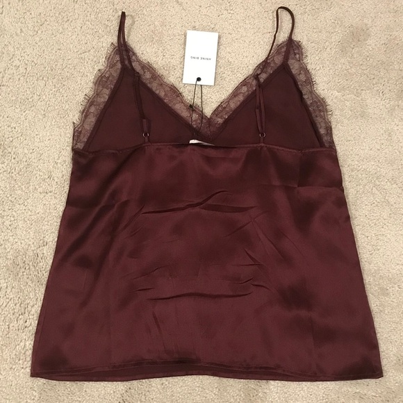 Anine Bing lace trimmed camisole xs - Picture 4 of 5